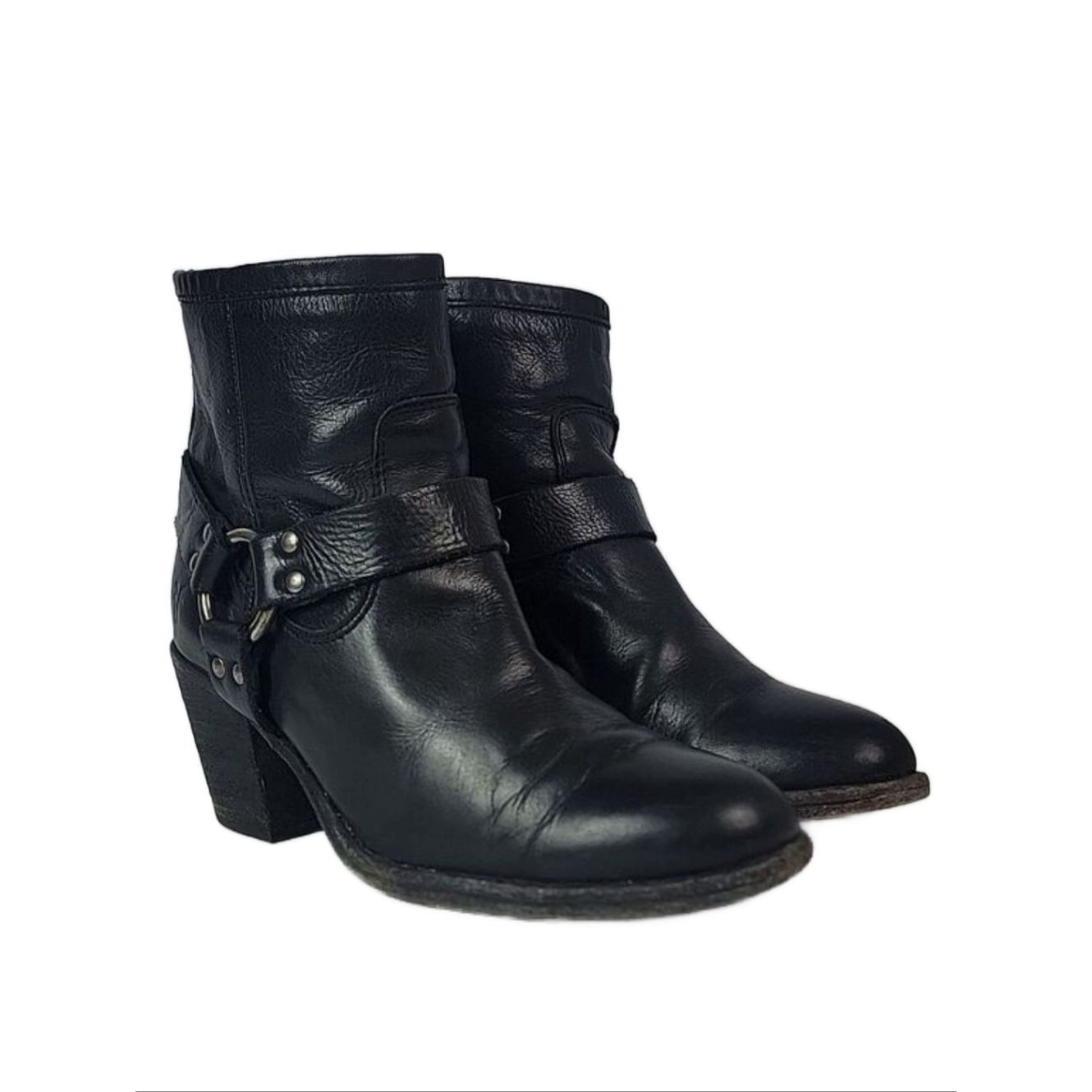 Frye Tabitha Harness Leather Women's Ankle Boots